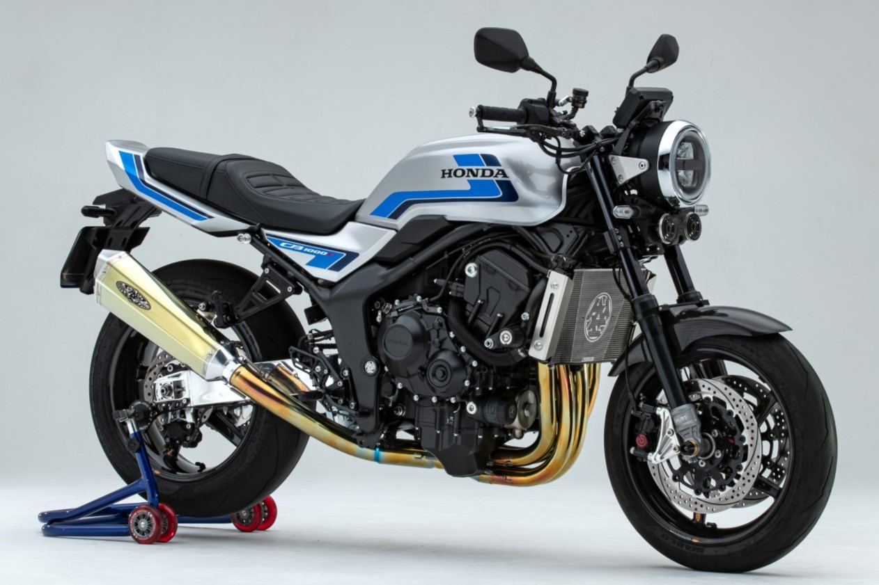 CLR-RG+(ﾌﾟﾗｽ) フルエキ：ヘキサゴンサイレンサー JMCA認証(CB1000F ’25-)