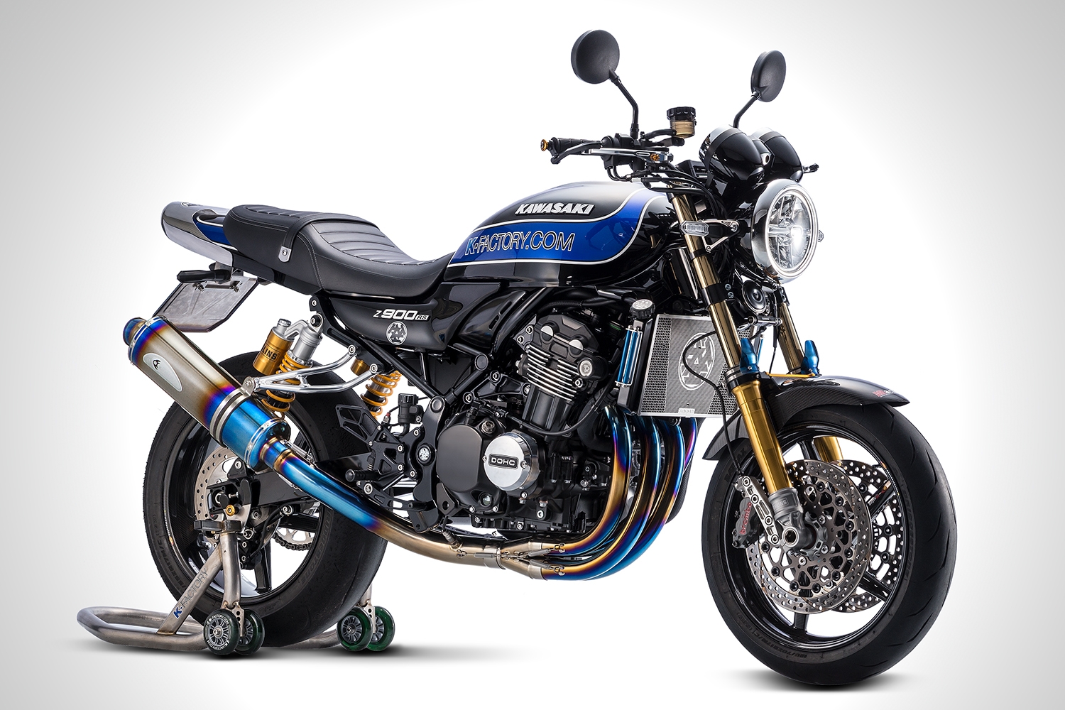 CLR-R＋ チタンフルエキ  オーバルサイレンサー　(Z900RS '26-）（JMCA認証）
