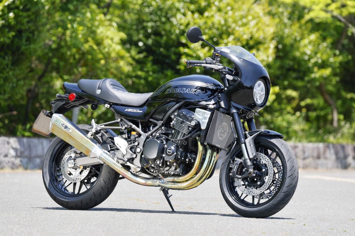 CLR-RG＋ チタンフルエキ  ヘキサゴンサイレンサー　(Z900RS '26-）（JMCA認証）