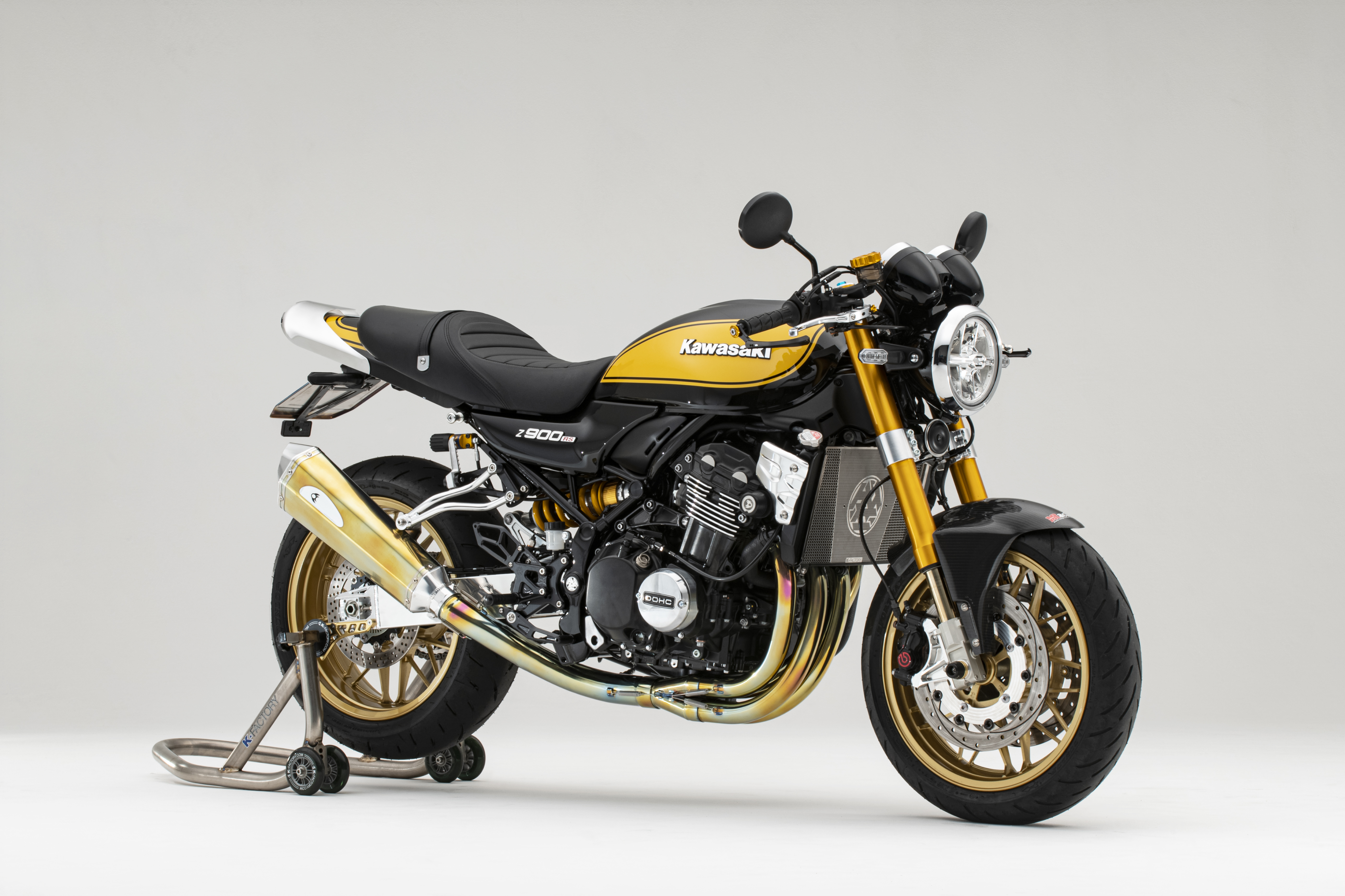 Z900RS用 フルエキチタン ケーファクトリーCLR-