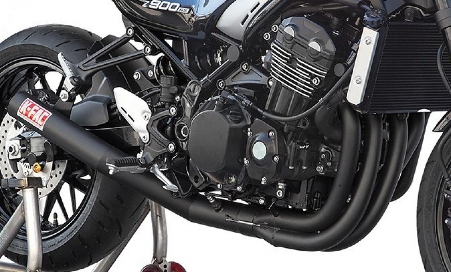 カワサキ Z900RS/CAFEフルエキゾーストマフラーショート管アップタイプバラして梱包配送になります