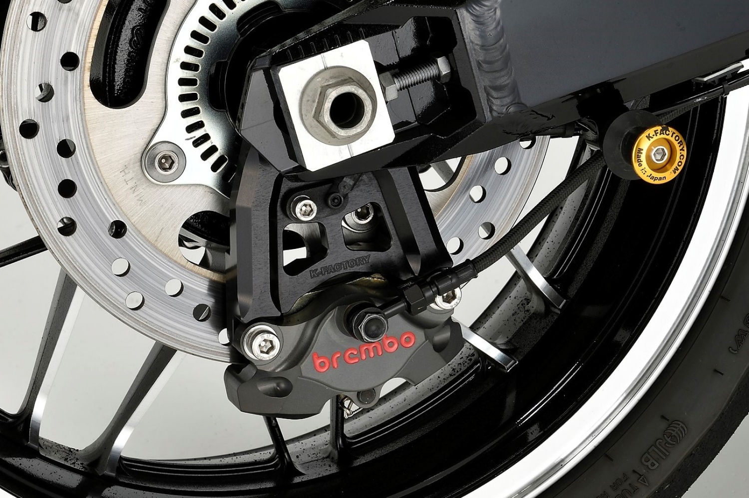 人気SALE限定アクティブ リアキャリパーサポート シルバー (brembo 2POT＆スタンダードローター径) HONDA CB1300SB \'05 ～ \'17　/1470065S キャリパー