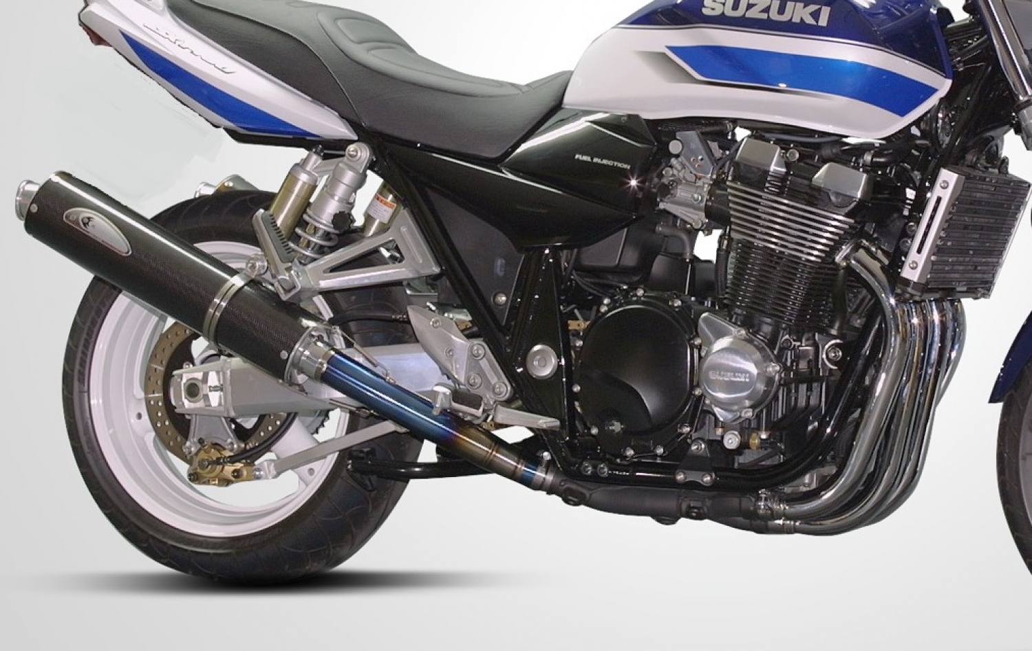 スリップオン 2本出し  (GSX1400)