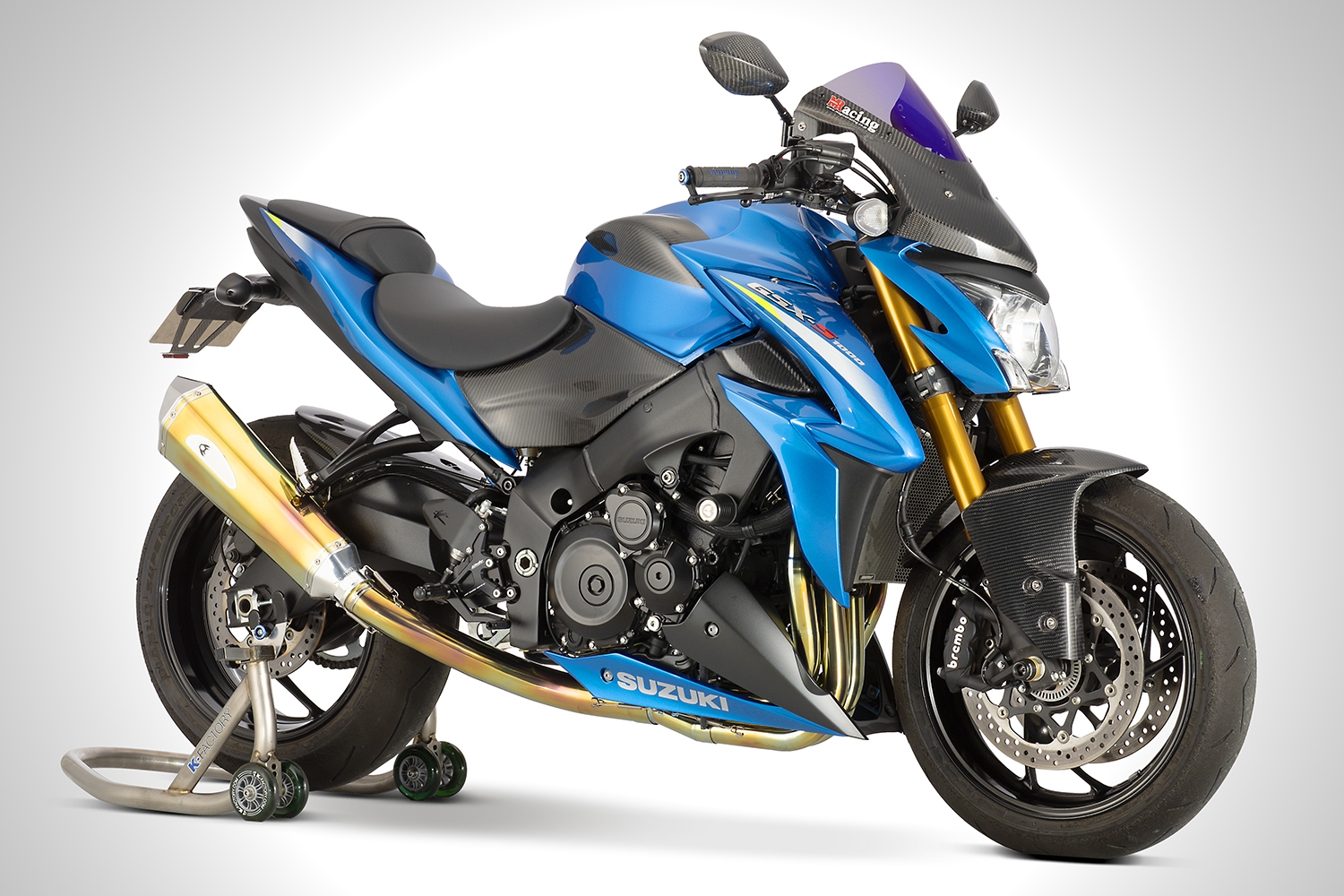 スズキ GSX-S1000 サイレンサーマフラー 04K0 スズキ 純正  バイク 部品 GT79A コケキズ無し 品薄 希少品 車検 Genuine