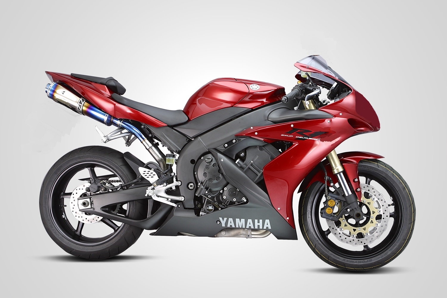 ヤマハ発動機 YZF-R1純正サイレンサー YZFR1 5JJ刻印 00-01年 破損無し マフラー