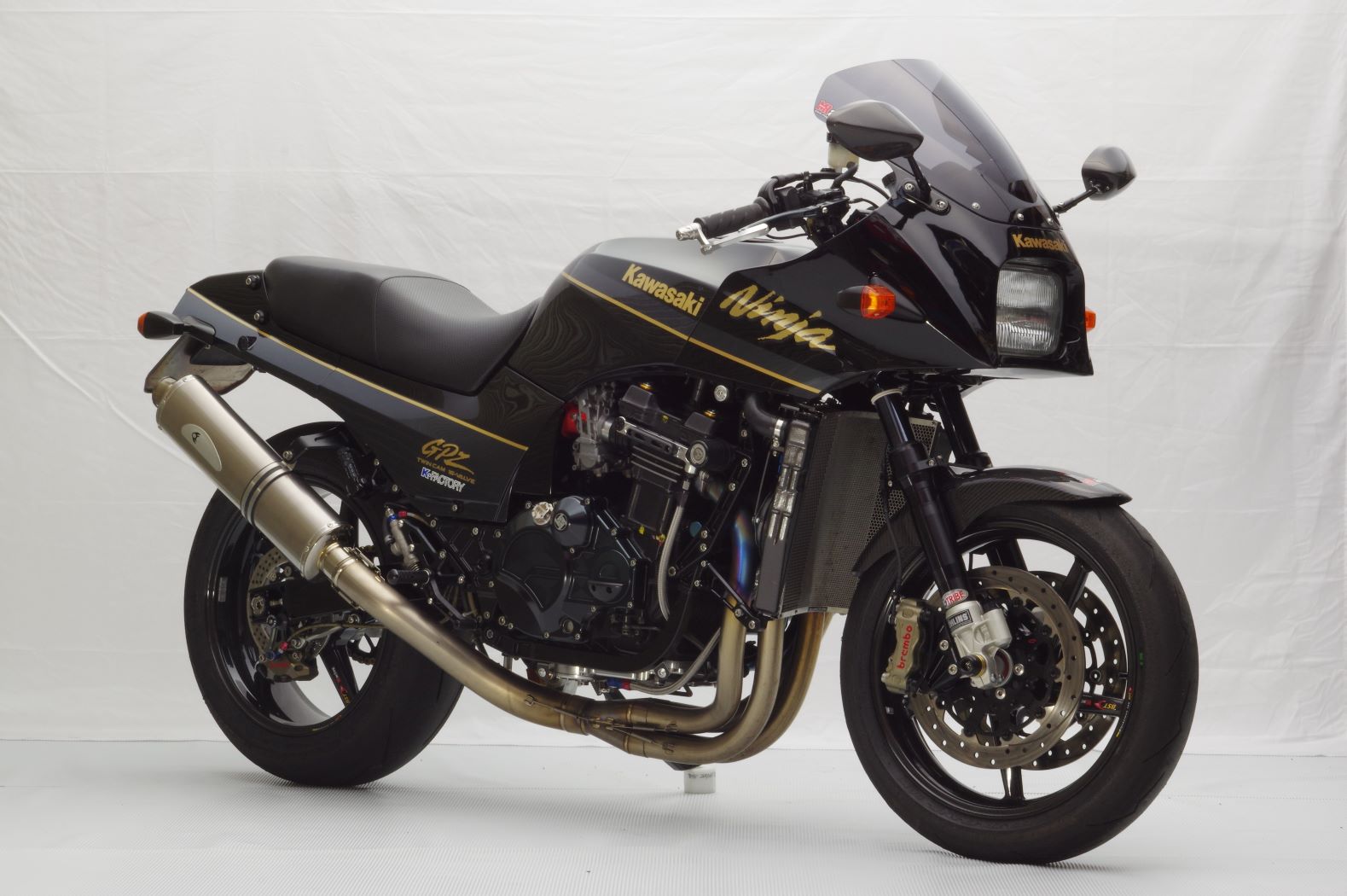 GPZ900R ケイファクトリー フルチタンマフラー